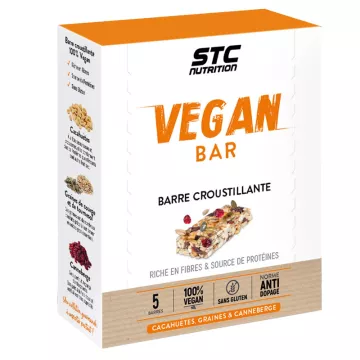 STC Vegan Nutrition бары хрустящий 5x35G