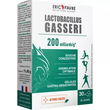 Eric Favre Lactobacillus Gasseri 200 mil millones 30 cápsulas