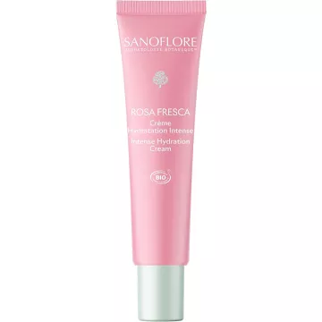 Sanoflore Rosa Fresca Crema Idratante Intensa 40 ml