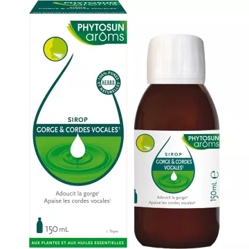 Phytosun Aroms Sciroppo per gola e corde vocali 150 ml