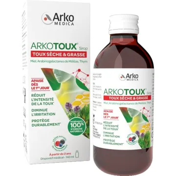 Arkopharma Arkotoux Xarope para o alívio da tosse 140 ml