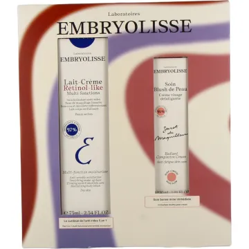 Embryolisse Retinol-Like Milk-Cream Set + Pink Skin Blush Treatment