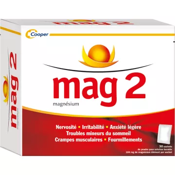 Mag 2 Magnesium 30 sachets Cooper