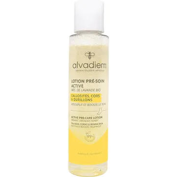 Lotion Pré-Soin Active Callosités Cors & Durillons Alvadiem 100ml