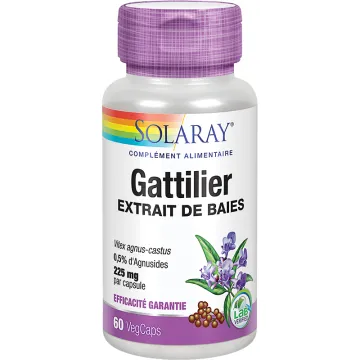 Solaray Extracto de Sauzgatillo 225 mg 60 cápsulas