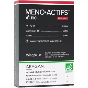 Synactifs MenoActifs Organic Menopause 30 капсул