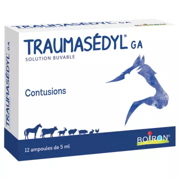 TRAUMASEDYL Veterinärhomöopathie Boiron 12 BULBS 5ML