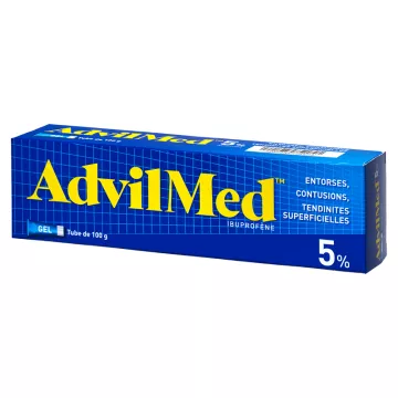 AdvilMed 5% Gel pour Entorse, Contusions, Tendinites 100 g