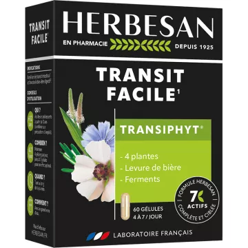 Herbesan Transiphyt Intestinal Transit 60 Capsules