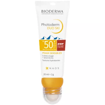 Photoderm Bronz Duo Ski SPF 50+ Bioderma Crème solaire + Stick