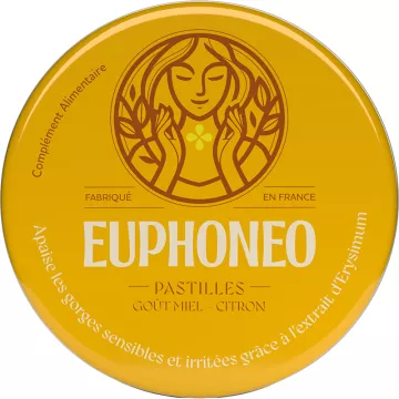 Euphoneo 50 lozenges Honey Lemon Passenger Coils