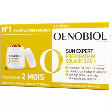 Oenobiol Sun Expert Préparateur Solaire 3 en 1