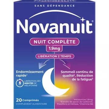 Novanuit Nuit Complète 20 Tablets 