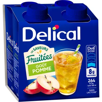 Delical Drink Fruity Flavors 4x200ml