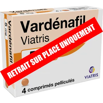 Vardenafil 5 mg Viatris Troubles de l’Érection comprimés