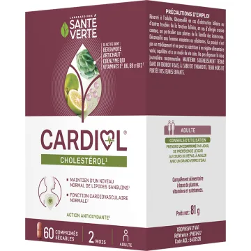 Кардиол Санте-Верте Холестерин 60 таблеток