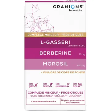 Complesso dimagrante Granions Morosil e Gasseri Probiotici 
