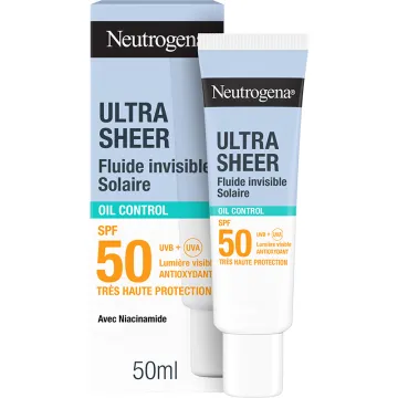 Neutrogena Ultra-Sheer Invisible Sun Control Oil SPF50+ Fluido 