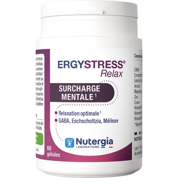 ErgyStress Relax Nutergia Sobrecarga Mental 60 cápsulas