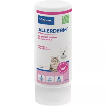 Allerderm Shampoo per pelli sensibili per cani e gatti 250 ml