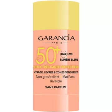 Stick Solar Garancia SPF50+ Rosto Lábios Zonas Sensíveis 15 g 