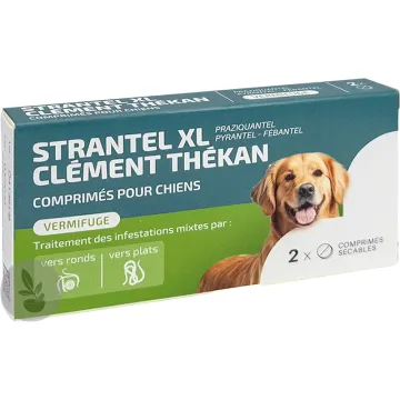 Strantel XL Clément Thékan Vermifuge Chien