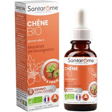 Macerado de Broto de Carvalho Santarome Orgânico 30ml