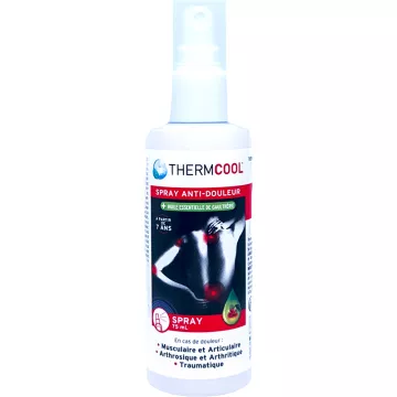 Therm-Cool Spray de Alívio da Dor Óleo Essencial Wintergreen 75 ml