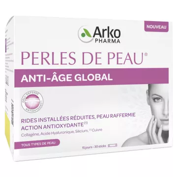 Arkopharma Perles de Peau Anti-Age Global Sticks