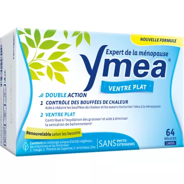 Ymea Ménopause Ventre Plat en Gélules