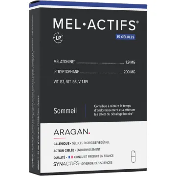 Synactifs MelActifs Sommeil 15 capsule
