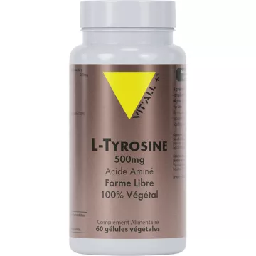 L-Tyrosin 500mg Vitall+ 30 Tabletten