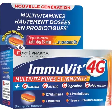 Forté Pharma Immuvit'4G 30 Comprimés
