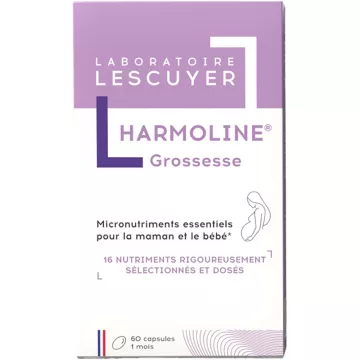 Lescuyer Harmoline Gravidez Pré-conceção e Amamentação 60 cápsulas