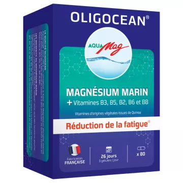 OligoOcean Aquamag Magnésium Marin 80 gélules