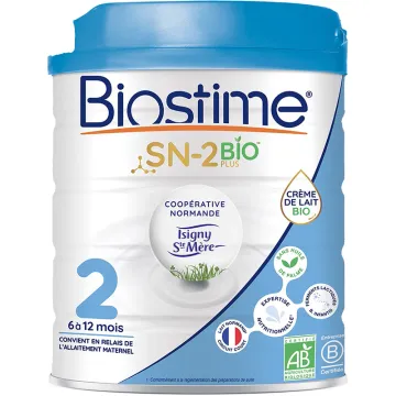 Biostime SN-2 Bio Plus Leche en polvo ecológica de 2ª edad