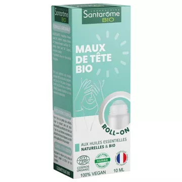 Santarome Roll On organico per il mal di testa 10ml