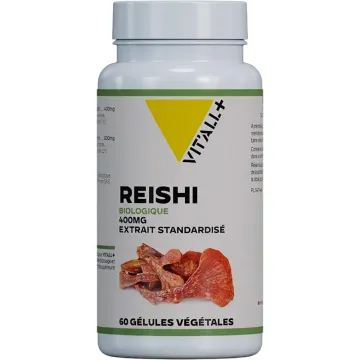 Vitall+ Reishi Bio 400 mg 60 gélules
