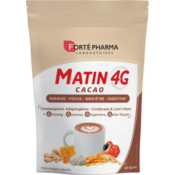 Forté Pharma Matin 4G Bevanda in polvere, 30 tazze