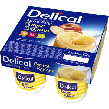 Delical Fruity Dessert Nutra'Pote 4x200g
