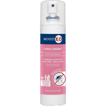MOUSTI K.O Lotion Anti Moustique Bébés Femmes Enceintes