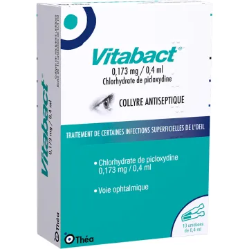 Vitabact Colirio antiséptico 10 monodosis