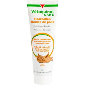 Vetoquinol Care Haarballen Katze Tube 120g
