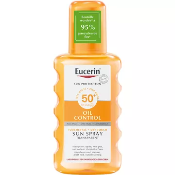 Eucerin Sun Protection Oil Control Spray Transparent Spf50 200 ml