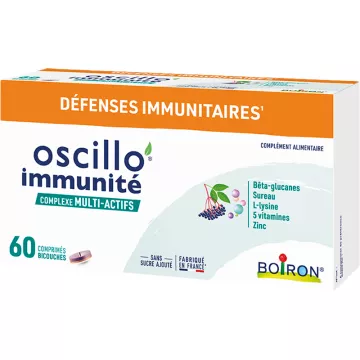 Boiron Oscillo'Immunité Complexe Multi-Actifs 60 comprimés