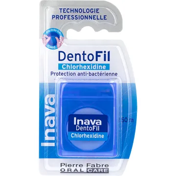 Inava Seda Dental Dento-Fil Clorexidina Seda Dental 50 m