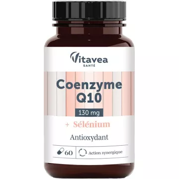 Vitavea Coenzyme Q10 + Sélénium Antioxydant 60 gélules