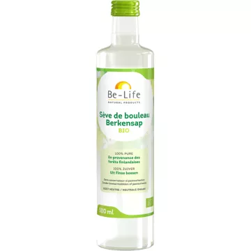 Be-Life Linfa di betulla biologica Fonte di vitalità 500 ml