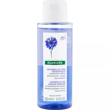 Klorane Waterproof Augen Make-up Entferner Kornblume 100 ml