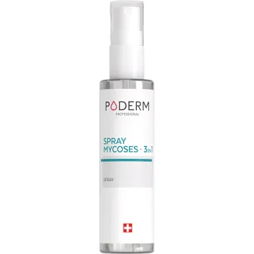 Poderm Spray Mycoses 3-en-1 50ml 
